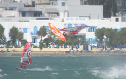 windsurfing